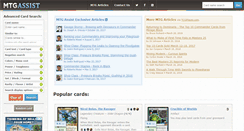 Desktop Screenshot of mtgassist.com